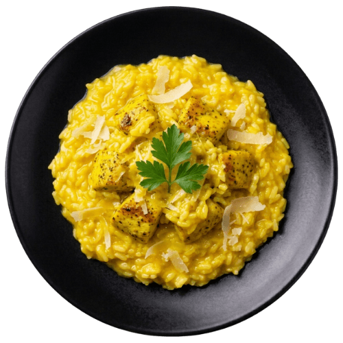 Mix Sauce Chicken Risotto