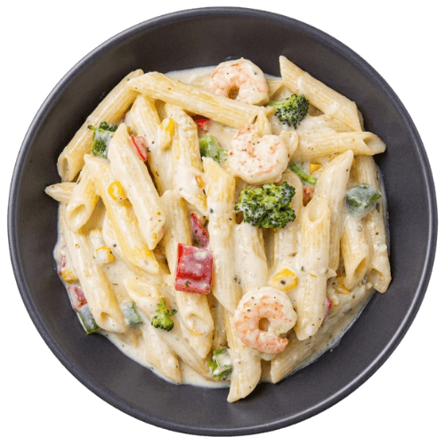 Shrimp White Sauce Pasta